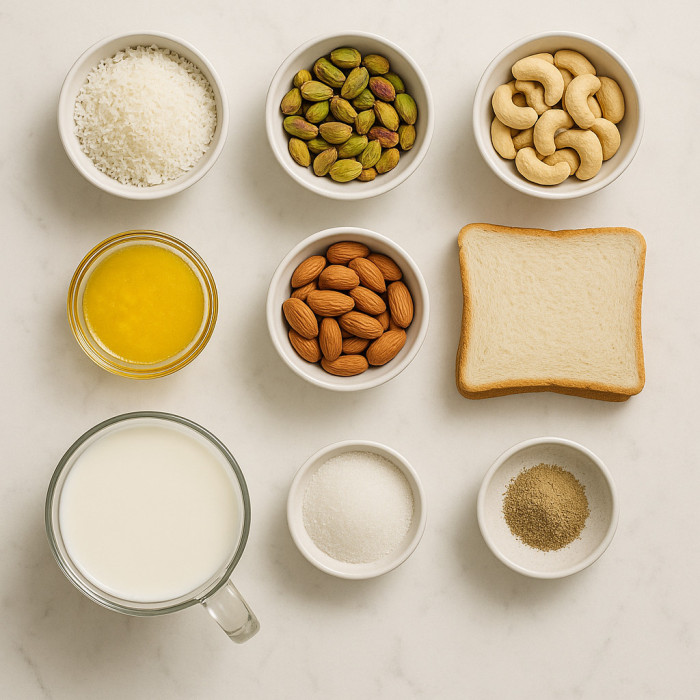 Elegant Cream Rolls ingredients