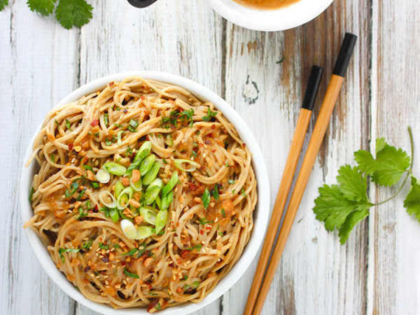 Fantastic Soba Noodles with Peanut Flavor