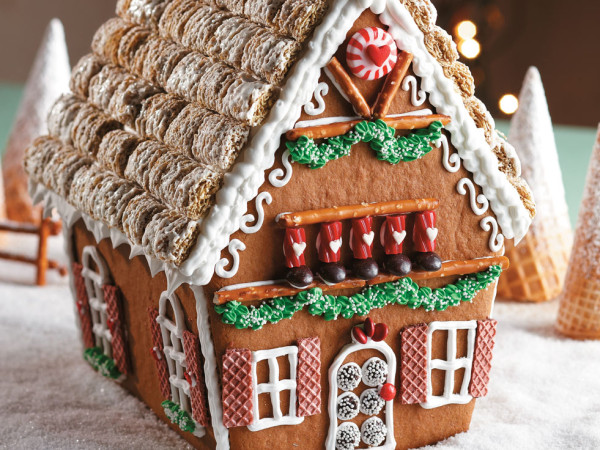 Straightforward Gingerbread House