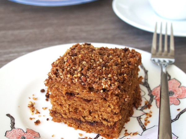 Chocolate and Coffee Whole Wheat Cake