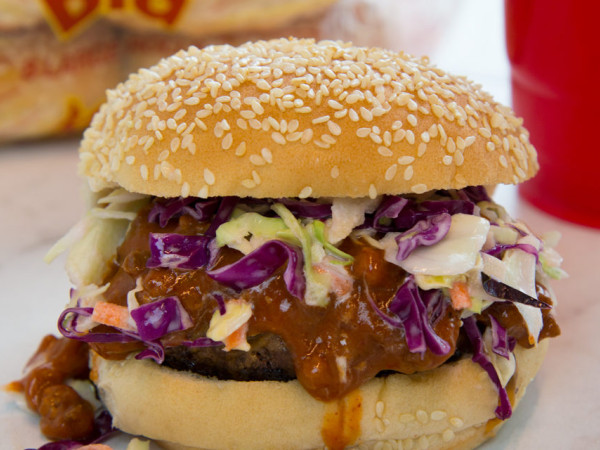 Carolina BBQ Beef Burgers