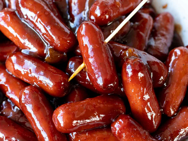 Smoked Sausage Lit'l Smokies® with Pistachio Candy Coating