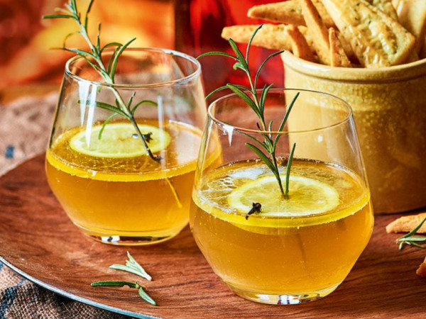 Hot Buttered Toddy Featuring Kombucha