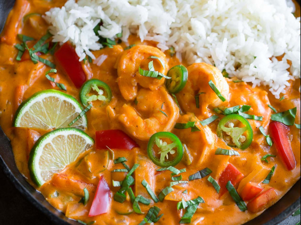 Thai-Style Shrimp and Clam Curry