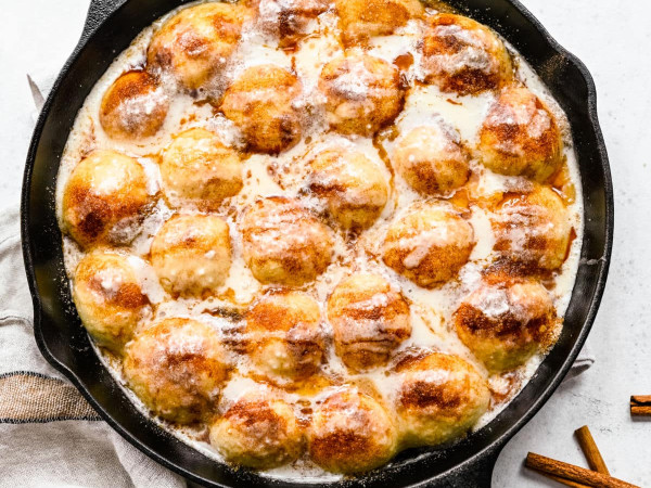 8-Minute Cinnamon Roll Bites