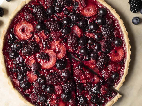Naturally Sweet Berry Tart