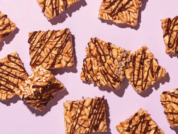 Puffed Wheat Squares Straight from the Café