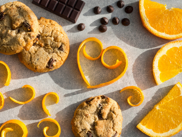 Chocolate Chip Cookies with a Citrus Twist