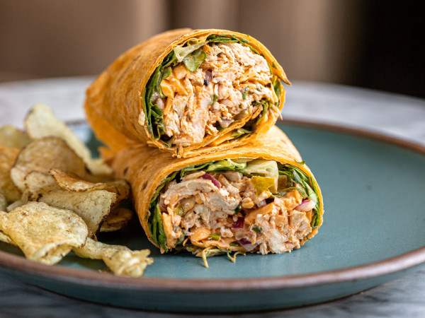 Justin's Sweet and Spicy Buffalo Chicken Wraps