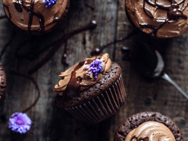 Scrumptious Vegan Brownie Cupcakes