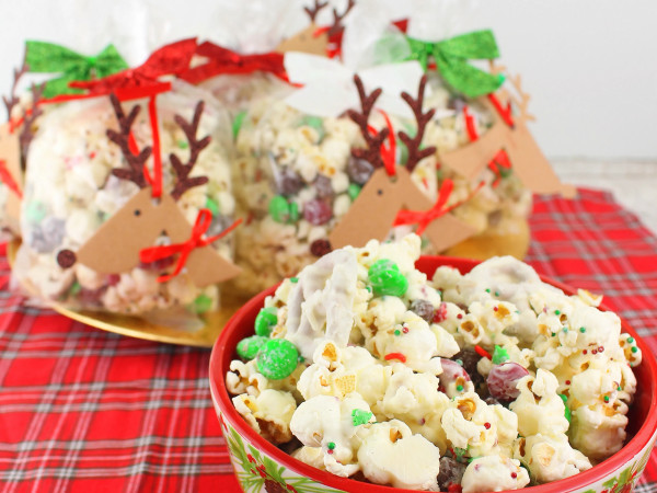 Jolly Reindeer Poop Popcorn