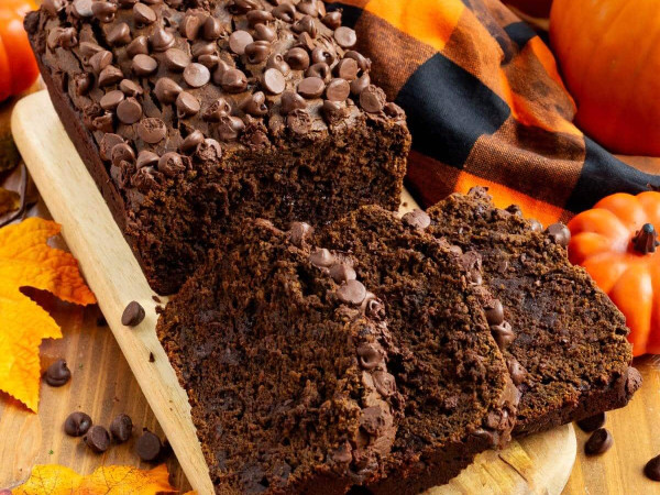 Chocolate Pumpkin Bread with a Kick