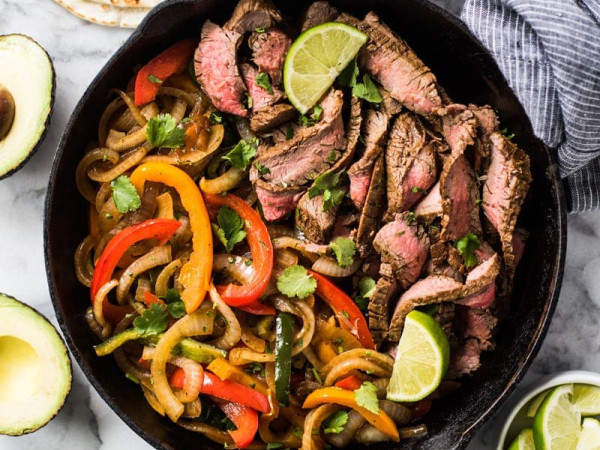 Melt-in-Your-Mouth Tender Beef Fajitas