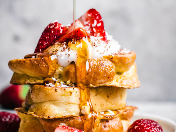 Lemon Vanilla Infused French Toast
