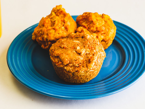 Carrot and Sweet Potato Muffins