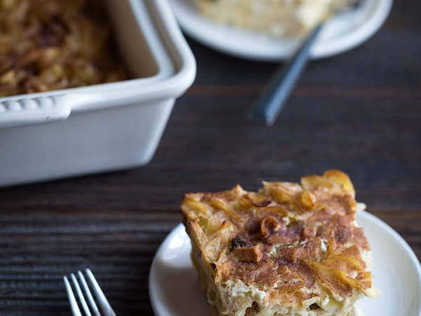 Authentic Apple Noodle Bake