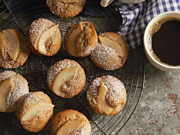 Pear Ginger Muffins