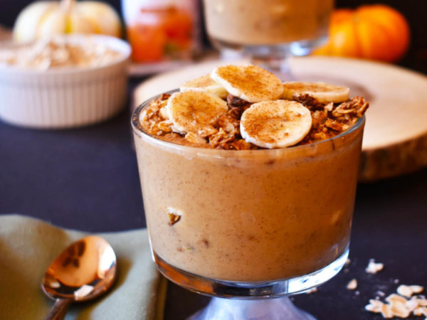Smoothie with Pumpkin and Banana