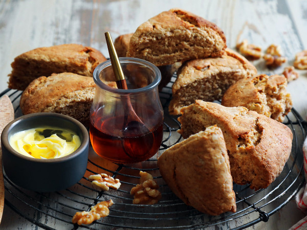 Canadian Maple Syrup Scones