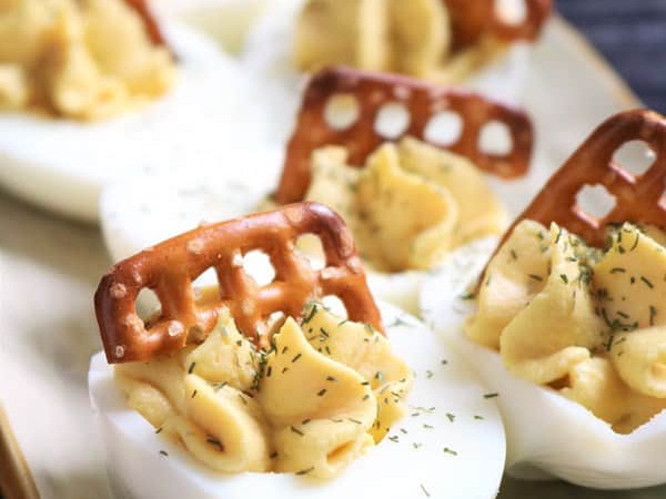 Deviled Eggs with a Tarragon-Honey Mustard Twist