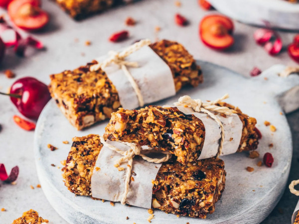 Zesty Sweet Vegan Granola Bars