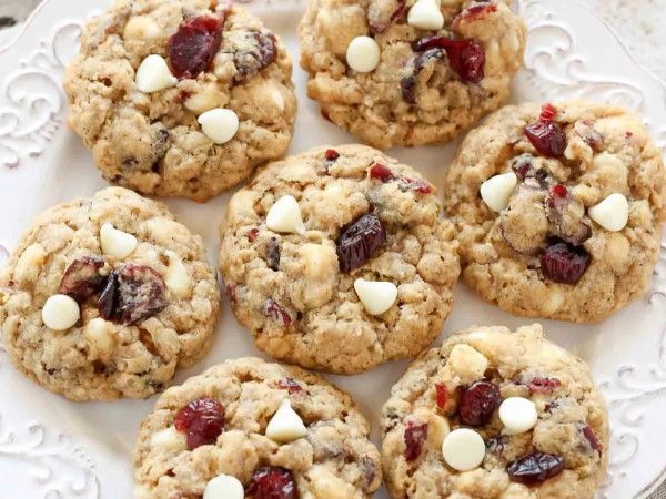 Cranberry Oat Cookies