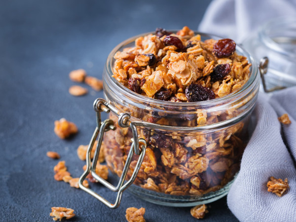 Homemade Fruit and Nut Granola by Chrissie