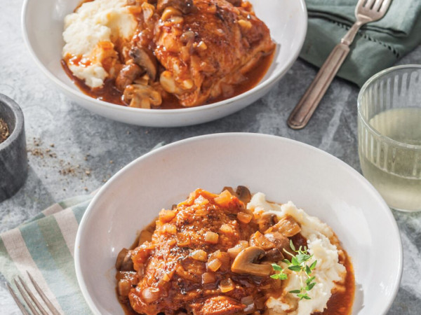 Beer-Braised Chicken with Stout