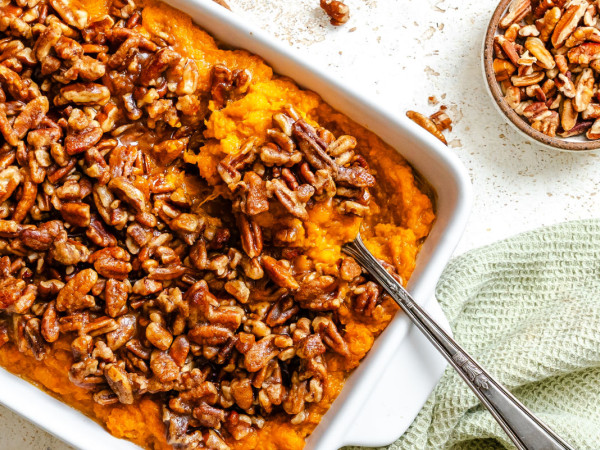 Sweet Potatoes with Maple and Vanilla by Marjorie