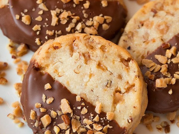Sweet Maple Toffee Shortbread Treats