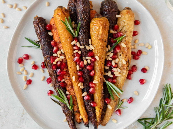 Carrots Glazed with Dijon Mustard