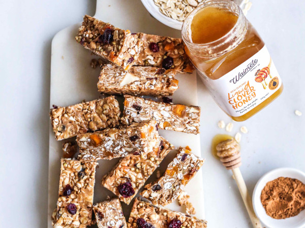 Honey-Infused Spiced Granola Bars