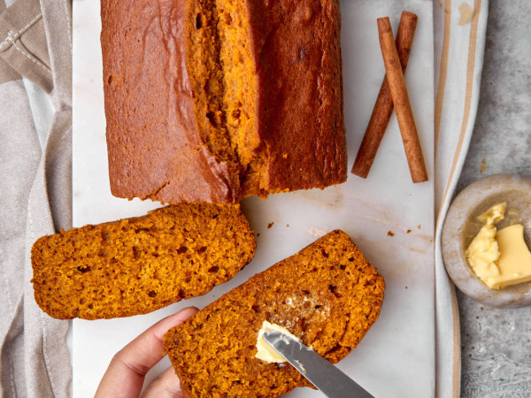 Healthy Pumpkin Bread Inspired by Downeast Maine