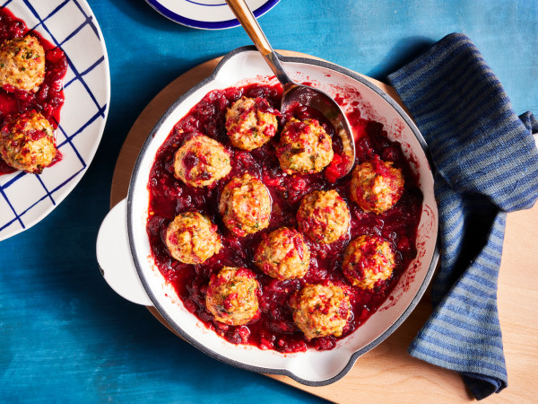 Meatballs with Cranberry and Chipotle