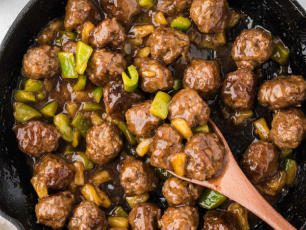 Waikiki-Inspired Meatballs