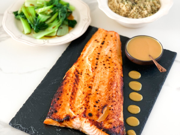 Salmon in Miso Sauce