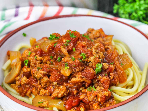 Savory Slow Cooker Spaghetti Sauce