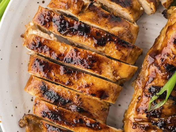 Grilled Chicken in Teriyaki Beer Marinade