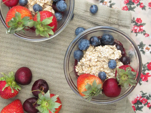 Breakfast Cobbler with Berries