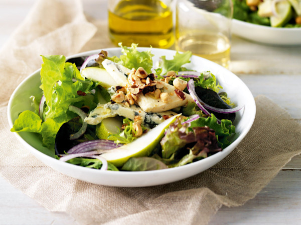 Nutty Blue Cheese and Hazelnut Salad