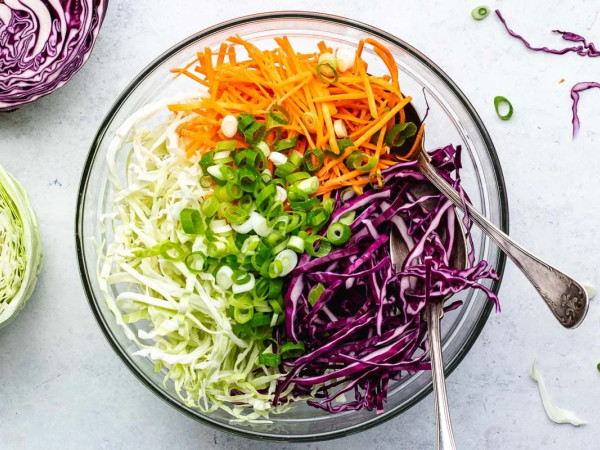 Mardi Gras Slaw with a Bayou Twist