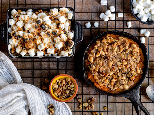 Sweet Potatoes in a Brandy and Raisin Sauce