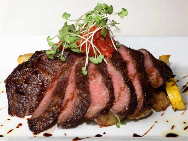 Flat Iron Steak, Grilled to Perfection