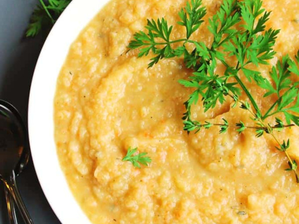 Creamy Carrot and Sweet Potato Blend