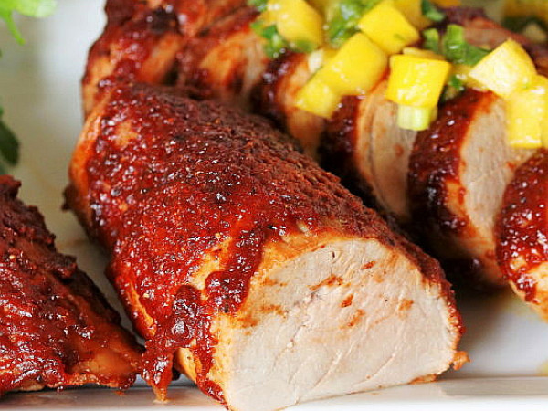 Sweet and Spicy Pork Tenderloin