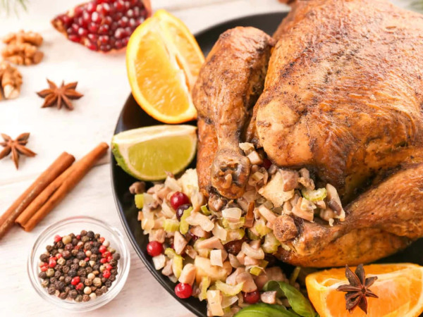 Cranberry-Infused Stuffing