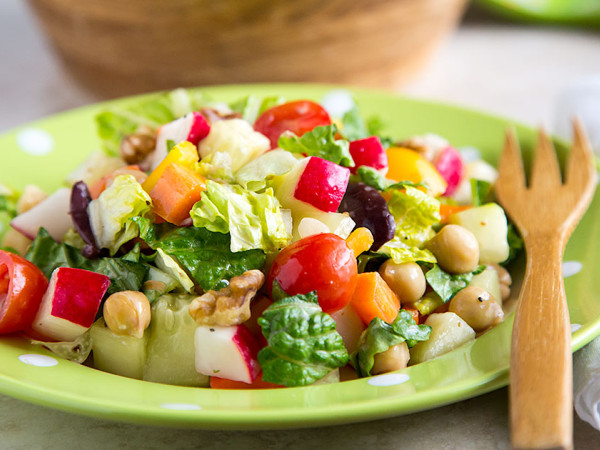 Whole Plant-Based Chopped Salad