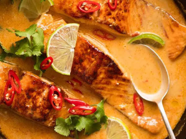 Sweet Honey Coconut Salmon