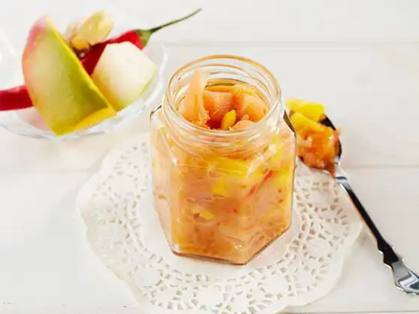 Chutney of Roasted Pears and Mango