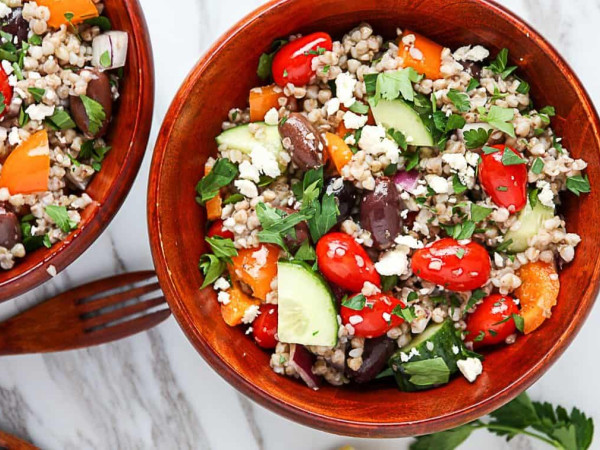 Delicious Buckwheat Salad at Its Best